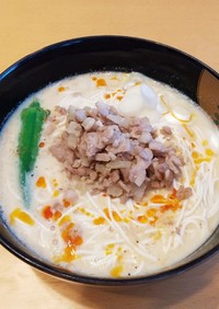 ヘルシー☆豆腐そうめんでピリ辛豆乳坦々麺