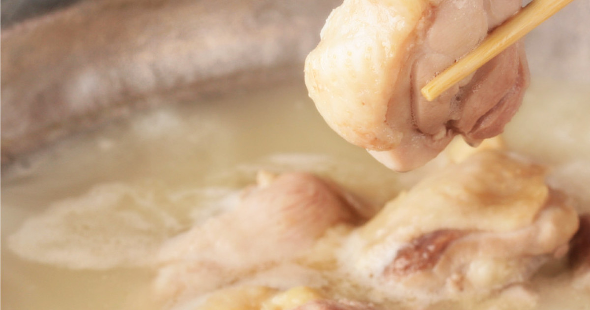 美神鶏特製水炊き レシピ 作り方 By 博多もつ鍋黄金屋 クックパッド