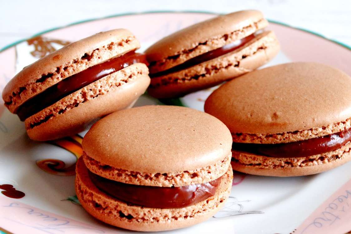 おしゃれで可愛い チョコレートマカロン レシピ 作り方 By まんぷくcafe クックパッド 簡単おいしいみんなのレシピが379万品