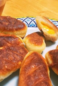 卵&牛乳ナシ！HMモチモチ☆チーズパン