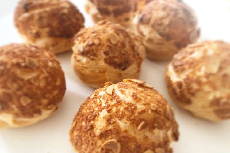 パパッと クッキーシュークリーム レシピ 作り方 By さかな クックパッド 簡単おいしいみんなのレシピが352万品