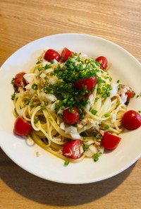 【夏レシピ】トマトとツナの冷製パスタ　