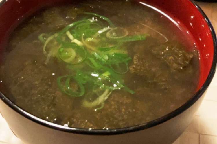 焼き海苔の味噌汁 鍋なしお手軽ver レシピ 作り方 By Norinaga クックパッド 簡単おいしいみんなのレシピが357万品