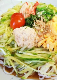 ★具沢山で栄養も◎彩りサラダそうめん★