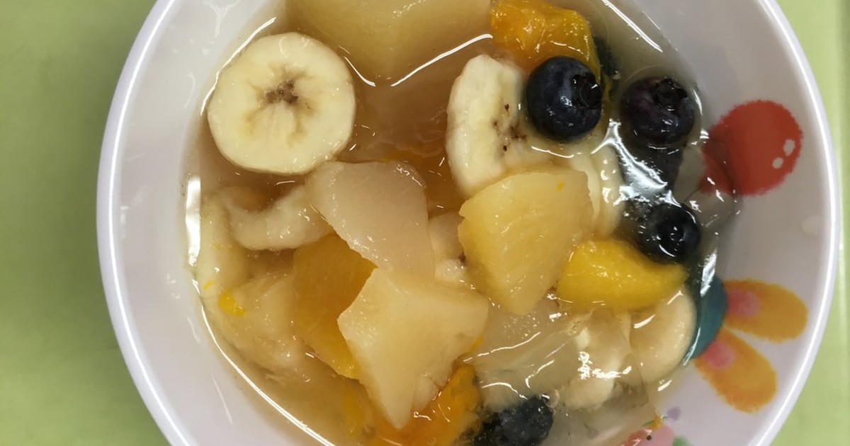 保育園給食 ゼリー入りフルーツポンチ レシピ 作り方 By 長野県おたり村 クックパッド 簡単おいしいみんなのレシピが352万品