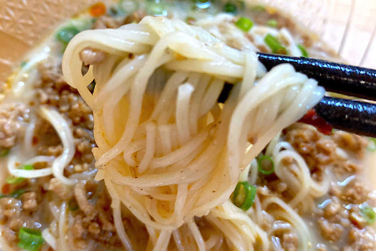 暑い日にピッタリ ピリ辛豆乳そうめん レシピ 作り方 By Tukushin クックパッド 簡単おいしいみんなのレシピが374万品