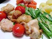 鶏胸肉とトマトのイタリアンソテーの写真
