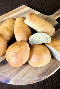 全粒粉湯種パン（作り置き）