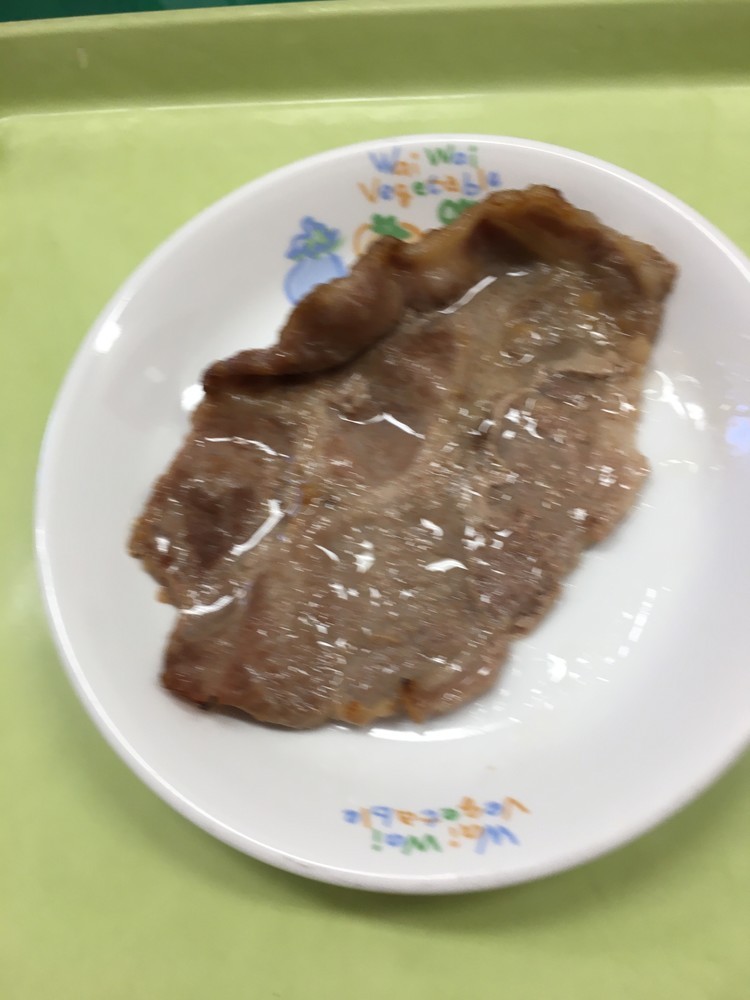 【保育園給食】豚肉のしょうがやきの画像