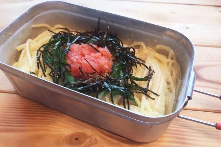 キャンプ メスティン 明太クリームパスタ レシピ 作り方 By ジョニーの杜の台所 クックパッド