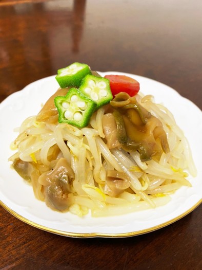 簡単♡搾菜(ざあさい)ともやしのナムルの写真