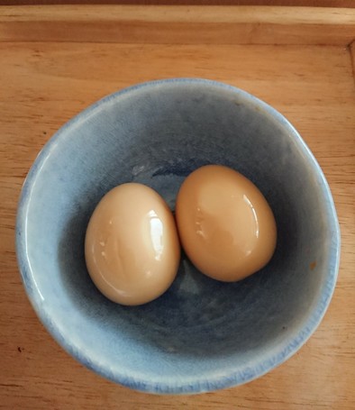 半熟煮卵《簡単》の写真