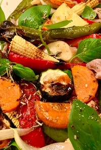 簡単夏！焼き野菜のイタリアンマリネ