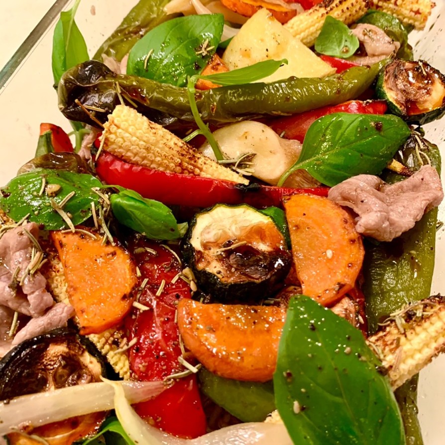 簡単夏！焼き野菜のイタリアンマリネの画像
