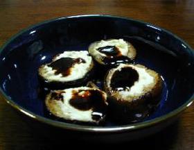 なすの甘味噌とクリームチーズソースがけ__Sauted Eggplant with Sweet Miso & Cream Cheese Sauce