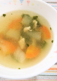 【保育園の給食】冬瓜のスープ
