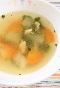 【保育園の給食】冬瓜のスープ