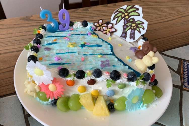 39バースデーケーキ レシピ 作り方 By Tomoichigo クックパッド 簡単おいしいみんなのレシピが378万品
