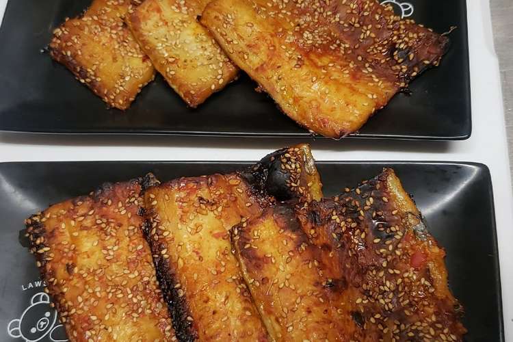 太刀魚の朝鮮漬け焼き 骨なしバージョン レシピ 作り方 By なべじぱっど クックパッド 簡単おいしいみんなのレシピが361万品