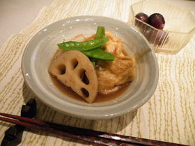 うま~☆茄子のとろりん袋煮