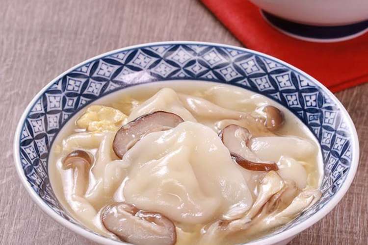 たっぷりきのこの中華風水餃子スープ レシピ 作り方 By 大阪王将 クックパッド 簡単おいしいみんなのレシピが351万品