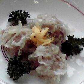 重陽の節句に 菊花シューマイ