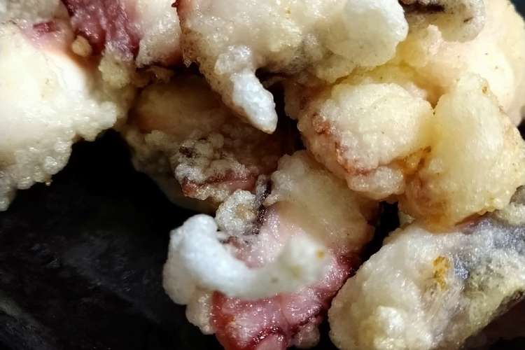 ふわっとしたタコのから揚げ レシピ 作り方 By ぱんぐー クックパッド 簡単おいしいみんなのレシピが359万品
