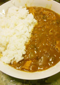 ひよこ豆とチキンのカレー