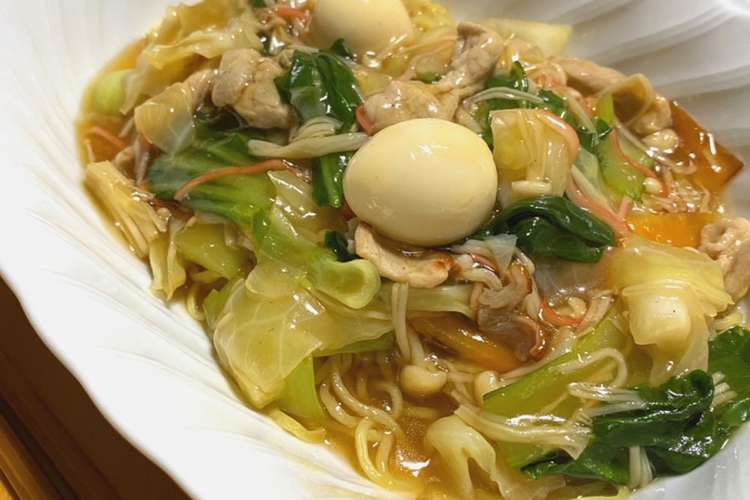 野菜たっぷり 五目あんかけ焼きそば レシピ 作り方 By 週末シェフごはん クックパッド 簡単おいしいみんなのレシピが360万品