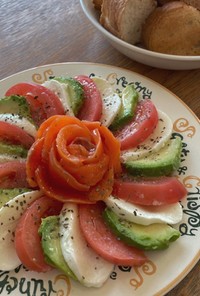 トマトとモッツァレラの簡単カプレーゼ