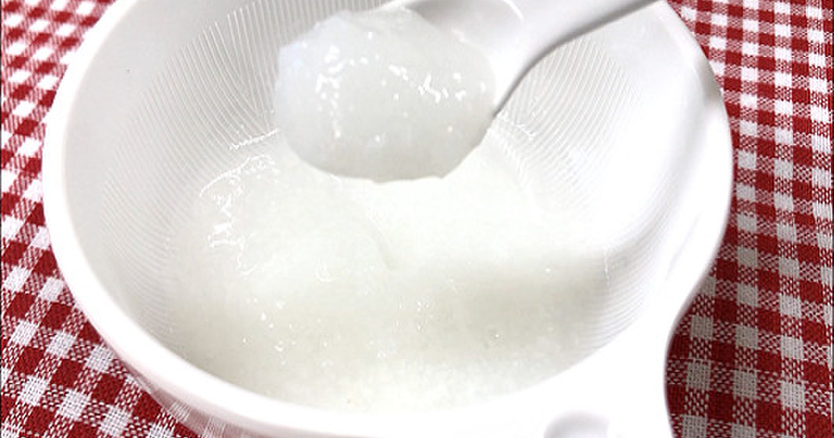 お鍋で！お米から炊く10倍がゆ☆離乳食 レシピ・作り方 by 日田市  