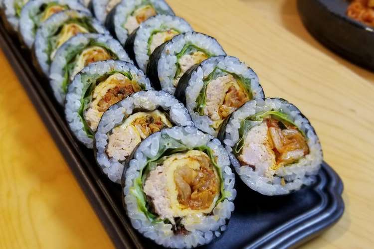 キムチツナキンパ レシピ 作り方 By ウニズkitchen クックパッド
