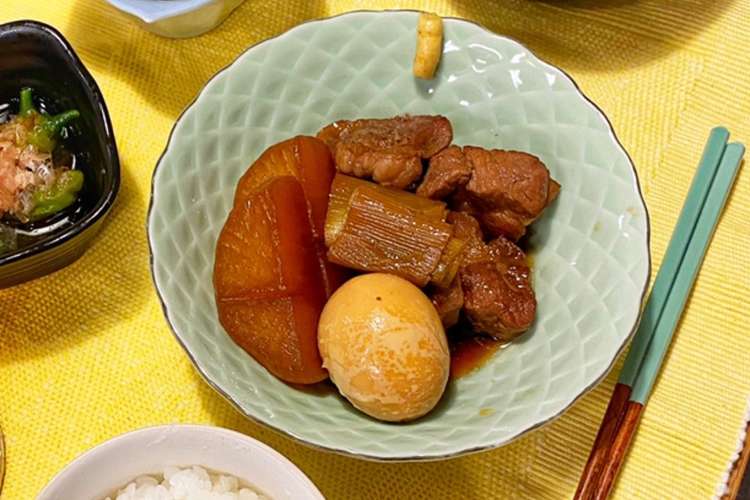 豚肩ロースと大根の角煮 レシピ 作り方 By Kiki121 クックパッド 簡単おいしいみんなのレシピが350万品
