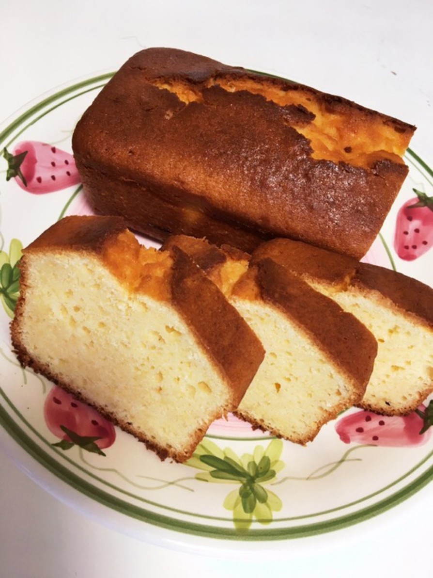 クリームチーズのパウンドケーキの画像