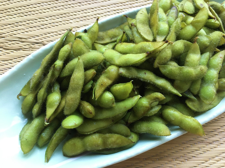 枝豆のおいしい茹で方の画像