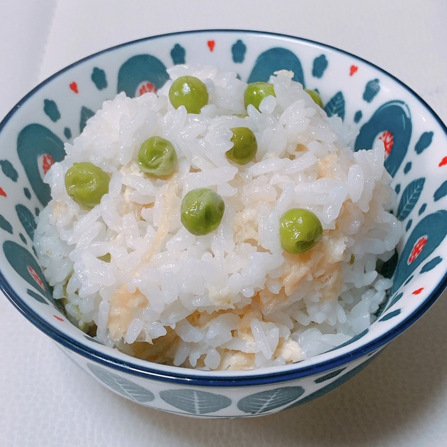 【簡単・美味しい】グリーンピースご飯の画像