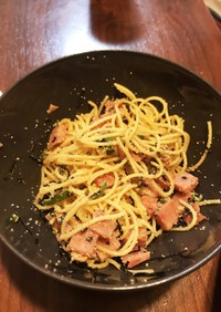 子供もピーマン食べるたらこパスタ