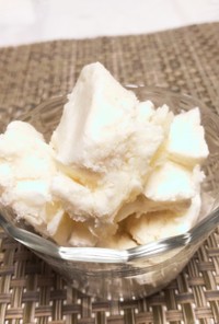 卵白×ヨーグルト☆ふわシュワ食感のアイス