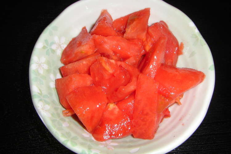 離乳食に トマトの皮むき種取り レシピ 作り方 By Junebaby クックパッド 簡単おいしいみんなのレシピが352万品