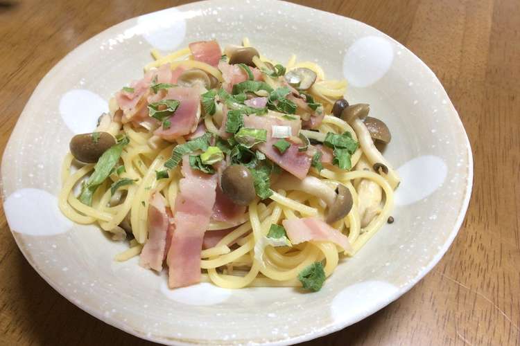 パスタ 永谷園のお吸い物 レシピ 作り方 By サミィ クックパッド