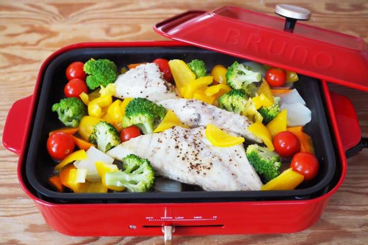 Brunoで作る真鯛のアクアパッツァ レシピ 作り方 By Mini Ossan クックパッド 簡単おいしいみんなのレシピが364万品