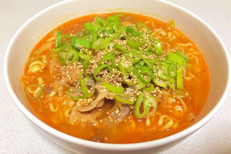 素をつかわず ピリ辛チゲラーメン レシピ 作り方 By ぽんたろうなたなわま クックパッド 簡単おいしいみんなのレシピが354万品