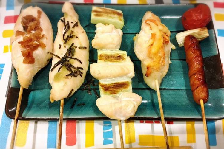 魚焼きグリルで焼き鳥 焼き方 レシピ 作り方 By ブルちゃん クックパッド 簡単おいしいみんなのレシピが350万品