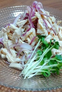 ゆで鶏のヤム(タイ風サラダ)