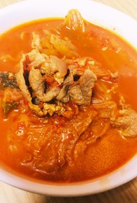 (韓国料理)韓国人が教えるキムチチゲ