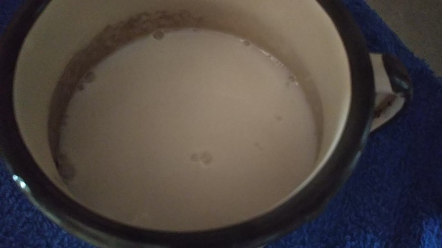 お酢と牛乳で❤️飲むヨーグルト(風)の画像