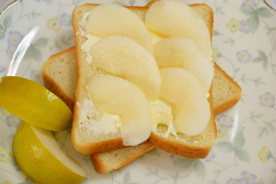 【松戸特産】梨のクリームチーズサンドの画像