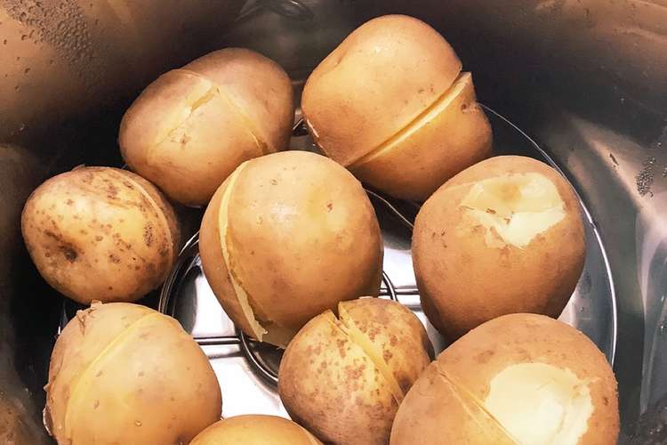 インスタントポットでじゃがいもを蒸す レシピ 作り方 By まやっぴー クックパッド 簡単おいしいみんなのレシピが356万品