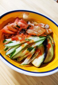 韓国風キムチ素麺