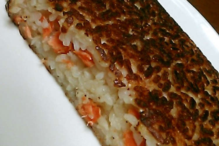 ホットサンドメーカーで 焼きおにぎらず レシピ 作り方 By 信子さん クックパッド